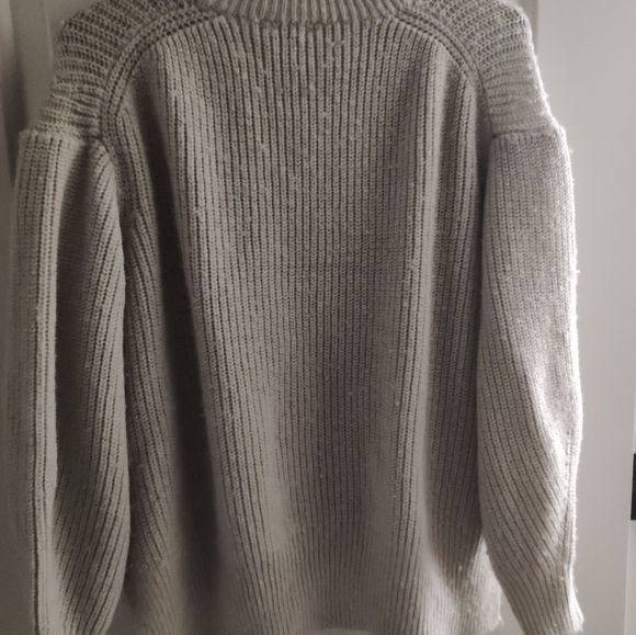 DYNAMITE knit white sweater - Picture 3 of 3